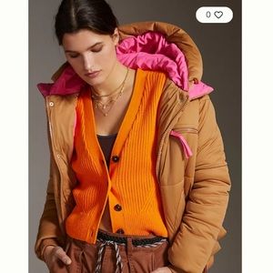 NWT Colorblocked Puffer Jacket by Avec Les Filles